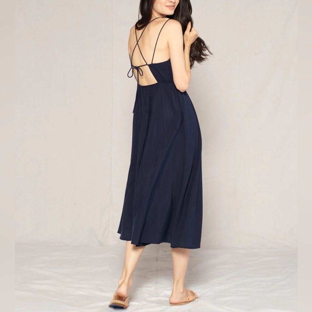 Outerknown La Luna Cami Dress - Silk & Organic Cotton